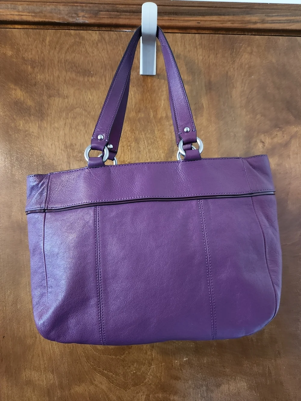 Sold Coach Studded Hobo Shoulder Bag / East West Tote.F15235